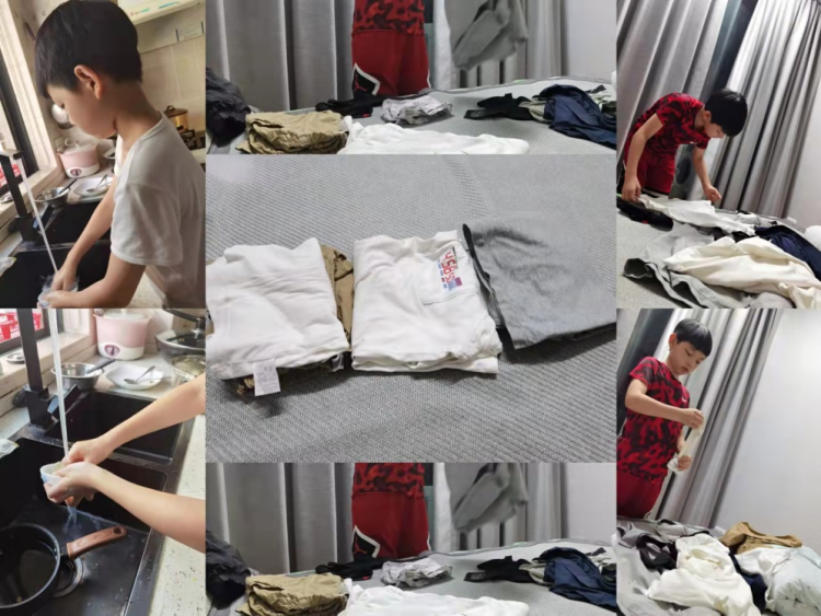 家务劳动收获多——记六（2）班梦起航中队家务劳动