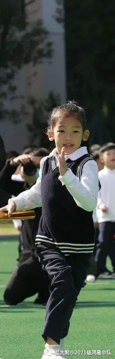 小学生涯第一次运动会——鸿雁中队