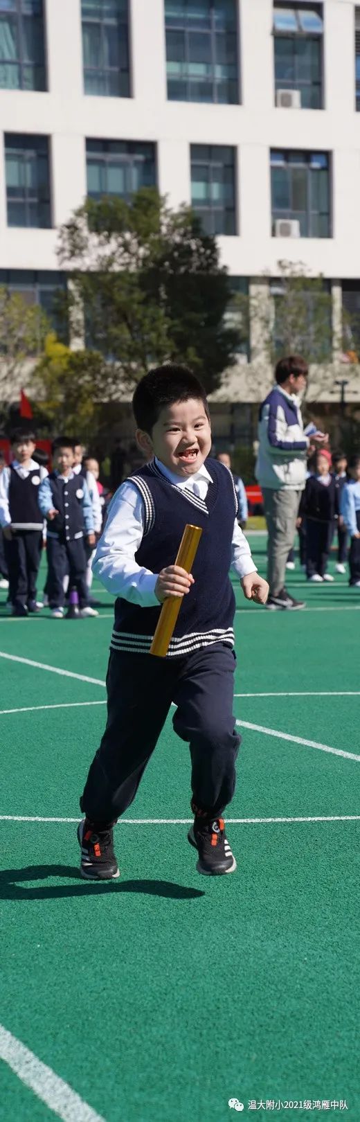 小学生涯第一次运动会——鸿雁中队