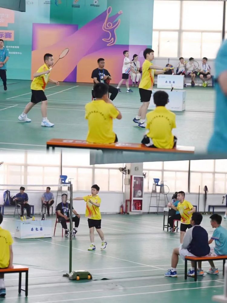 喜报|我校羽毛球队获温州市小学生羽毛球比赛高年级组冠军