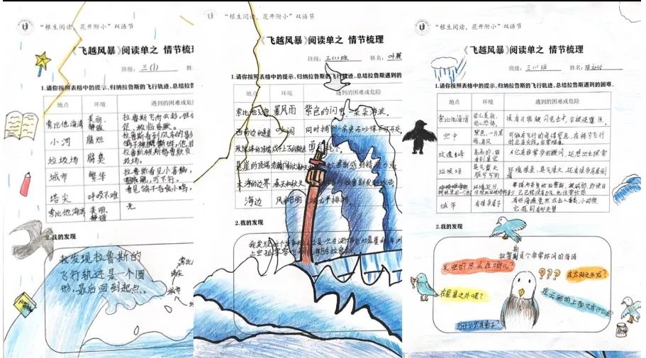 伴一路书香和小海鸥一起飞越风暴 —— 三年级开启“根生阅读，花开附小”飞越之旅